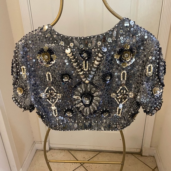 Escada sequin short jacket (bolero) - Picture 6 of 9